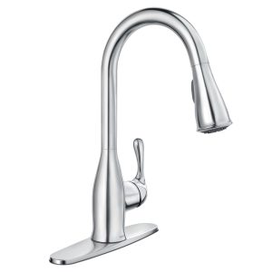 MOEN Kaden pull-down kitchen faucet in chrome
