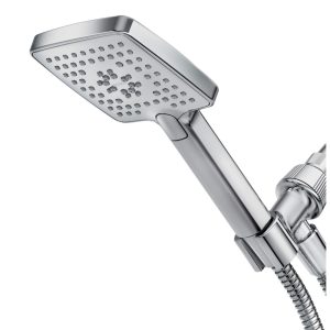 MOEN Genta three-setting handheld shower head in chrome