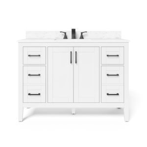 Home Decorators Ellia 48-Inch Bathroom Vanity White