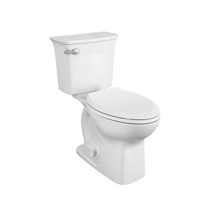 American Standard Cadet Millennium elongated two-piece toilet in white