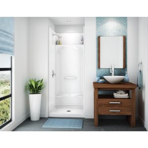 MAAX Essence 32 by 32-inch four-piece acrylic shower kit