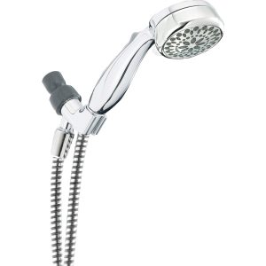 Delta 7-spray handheld shower head in chrome