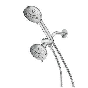 MOEN Hydro Energetix eight-setting rain shower and handheld shower combo