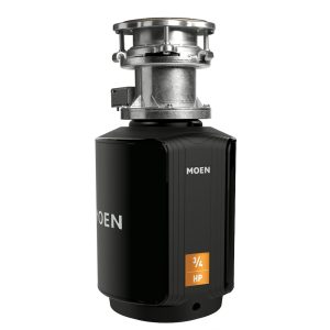 MOEN Host Series three-quarter-horsepower batch-feed garbage disposal