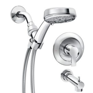 MOEN Meena 1-Handle Tub Shower Chrome