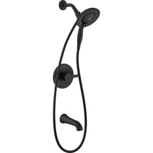 Delta Greydon In2ition 5-Setting Tub Shower Black