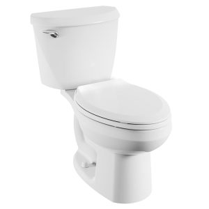 American Standard Mainstream elongated two-piece toilet in white